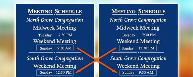 Meeting Schedules Meeting Schedules