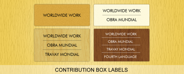 Contribution Box Labels Contribution Box Labels