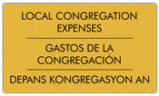Contribution Box Labels - 3 Languages